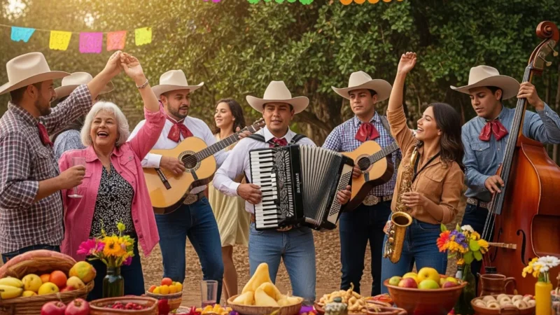 Fiesta de Cumpleaños Tradicional Mexicana en Los Ángeles: Música Norteña en Vivo